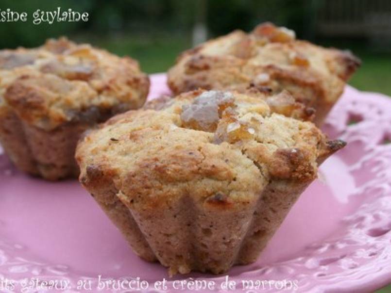 Petits gâteaux à la farine de chataîgne, au bruccio et à la crème de marrons - photo 4