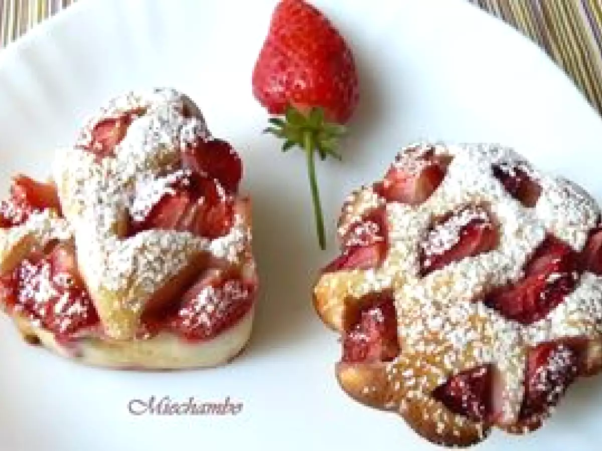 Petits Gâteaux A la Ricotta, Fraises et Limoncello - photo 2