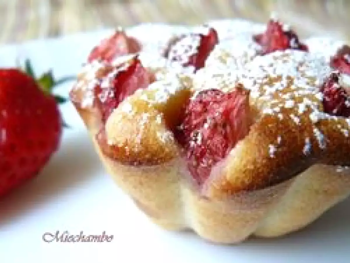 Petits Gâteaux A la Ricotta, Fraises et Limoncello - photo 3