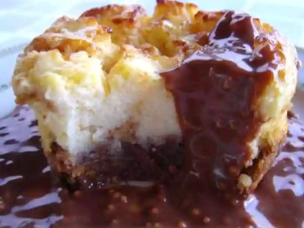 Petits gâteaux au fromage blanc sur lit d'automne