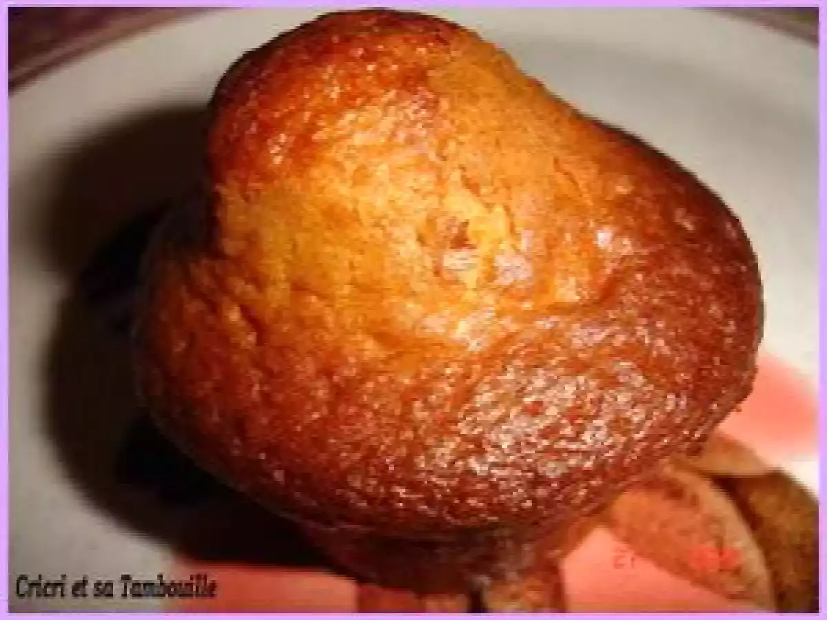 Petits gâteaux au yaourt avec coeur de pralinoise - photo 2