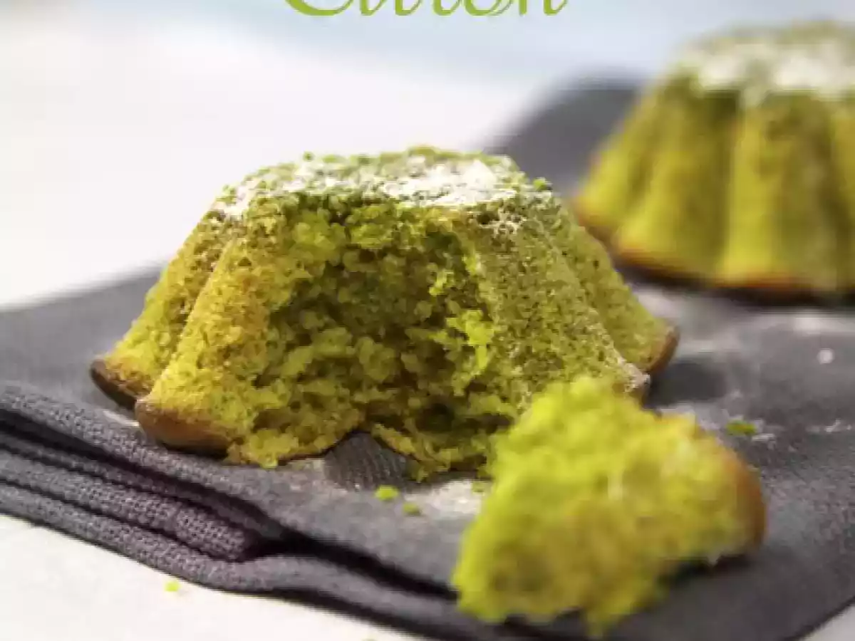 Petits gâteaux aux pistaches et Crema di Limoncello