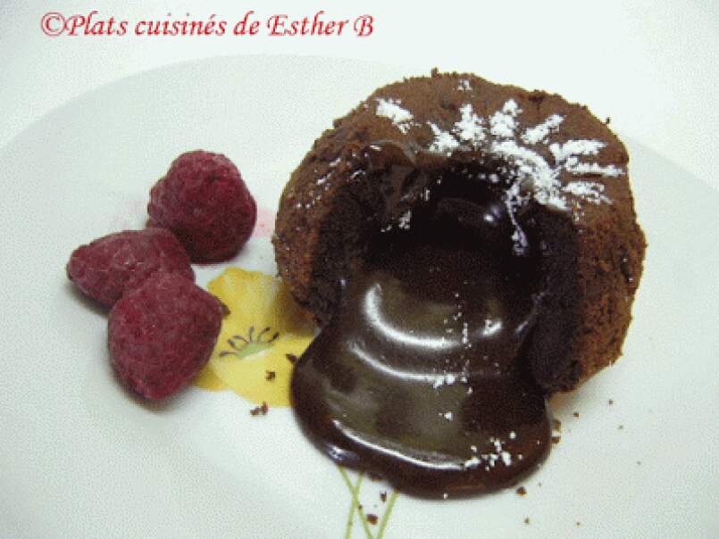 Petits gâteaux fondants au chocolat noir (Bonne St-Valentin!!), photo 1