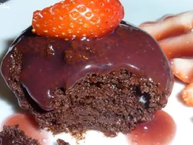 Petits gâteaux moelleux au chocolat noir, sans gluten - Youmiam
