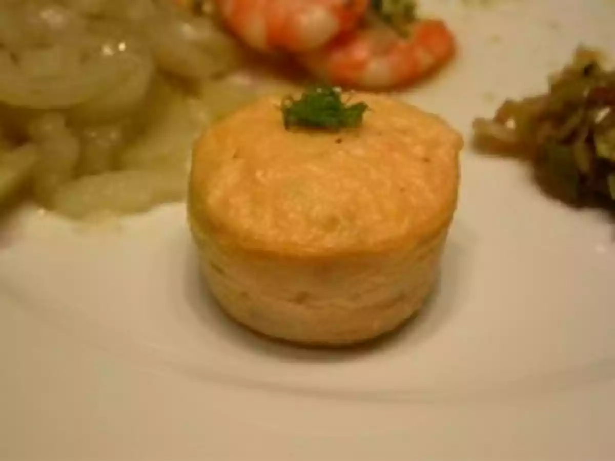 Petits Gateaux Mousseux de saumon fumé