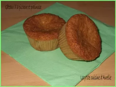 Petits gâteaux pistache-pralinoise