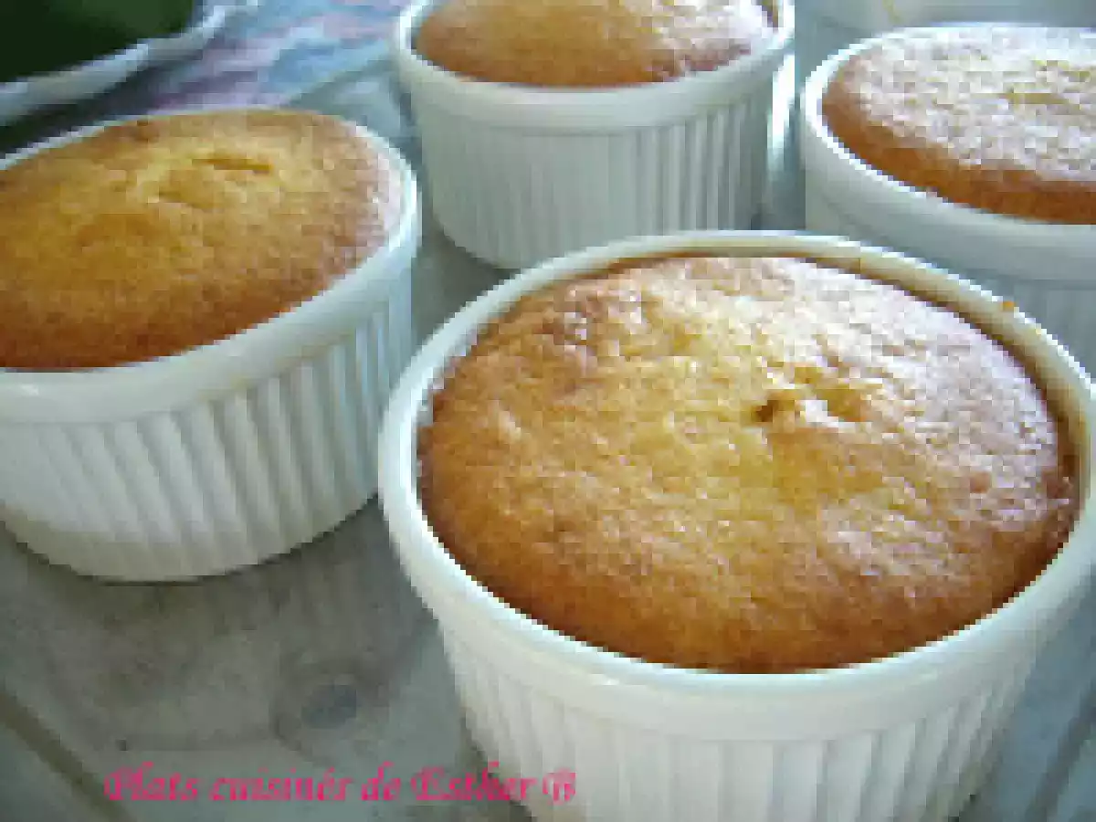 Petits gâteaux renversés à la rhubarbe et à l'orange - photo 3