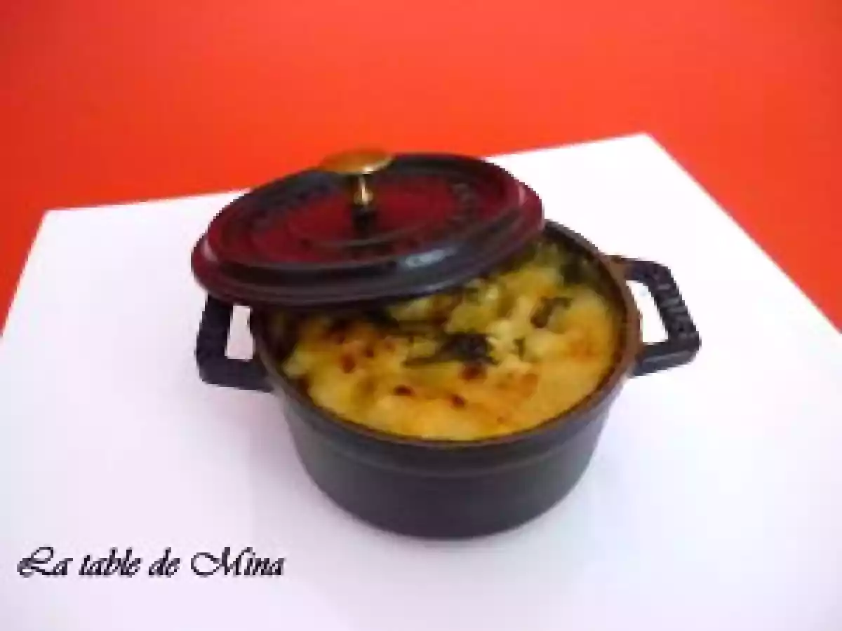 Petits gratins de fruits de mer