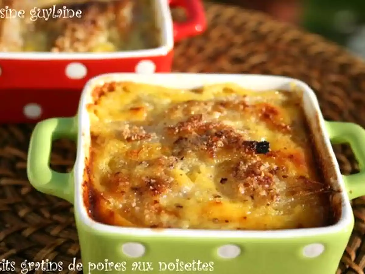 Petits gratins de poires aux noisettes - photo 2