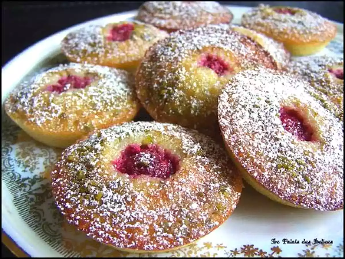 Petits moelleux à la pistache de Christophe Felder