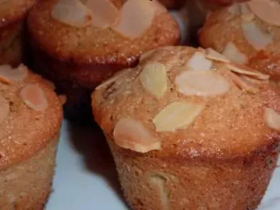 Petits muffins amandine pommes caramélisées et cannelle