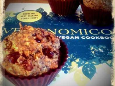 Petits muffins quinoa-cranberry (vegan again !)