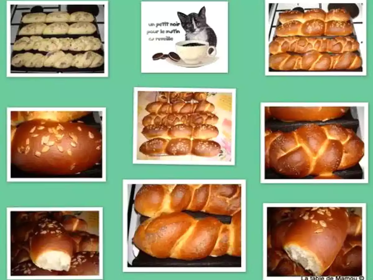 Petits pains à la farine brioché fermier de Soezie