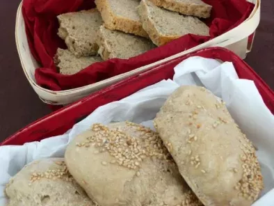 Petits pains au seigle - graines de sésame, de pavot ou de courge ?