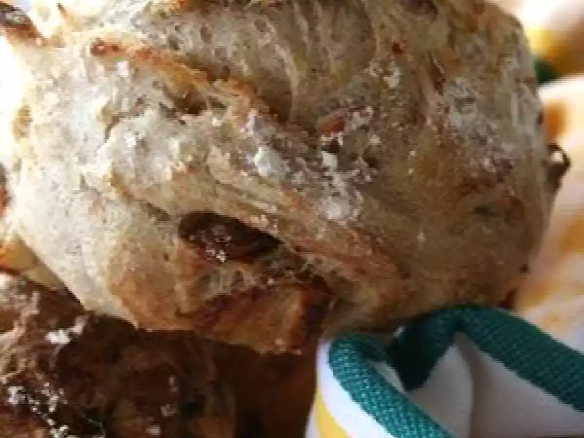 Petits pains aux dattes et miel (au levain)