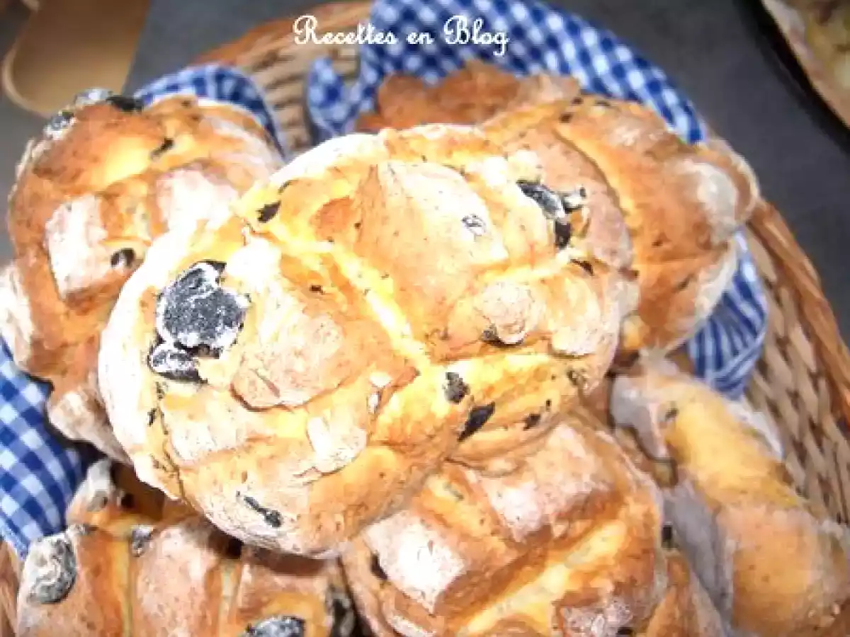 PETITS PAINS AUX OLIVES NOIRES - photo 2