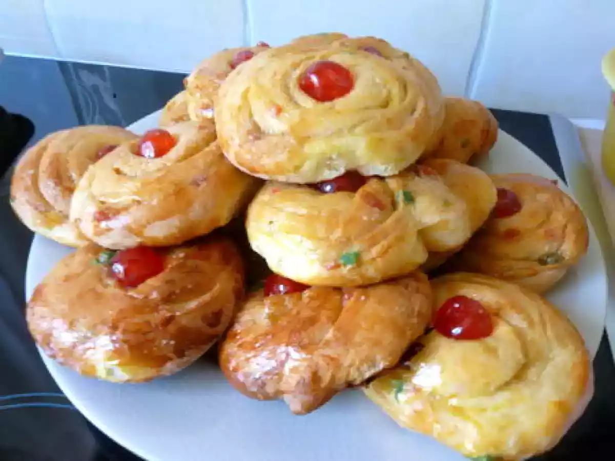 Petits pains briochés aux fruits confits - photo 3