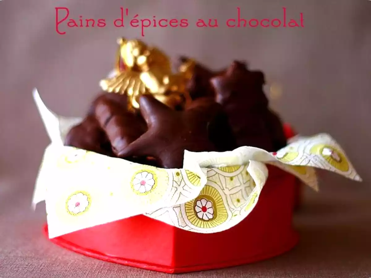 Petits pains d'épices nappés de chocolat sans gluten - photo 3