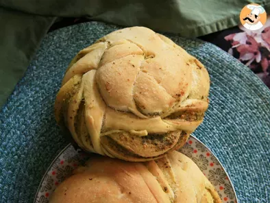 Petits pains tressés au pesto vert, photo 2