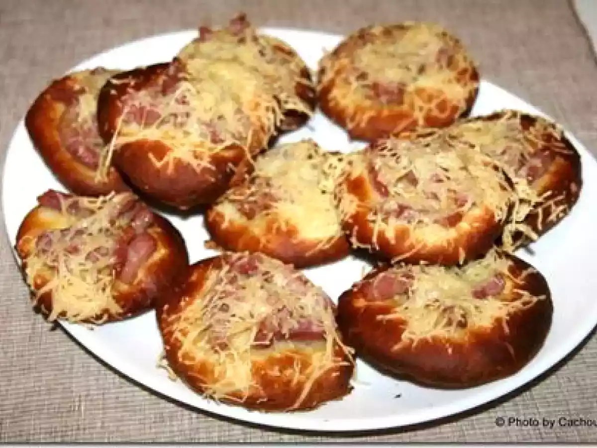 Petits Palets au Gruyère et Lardons