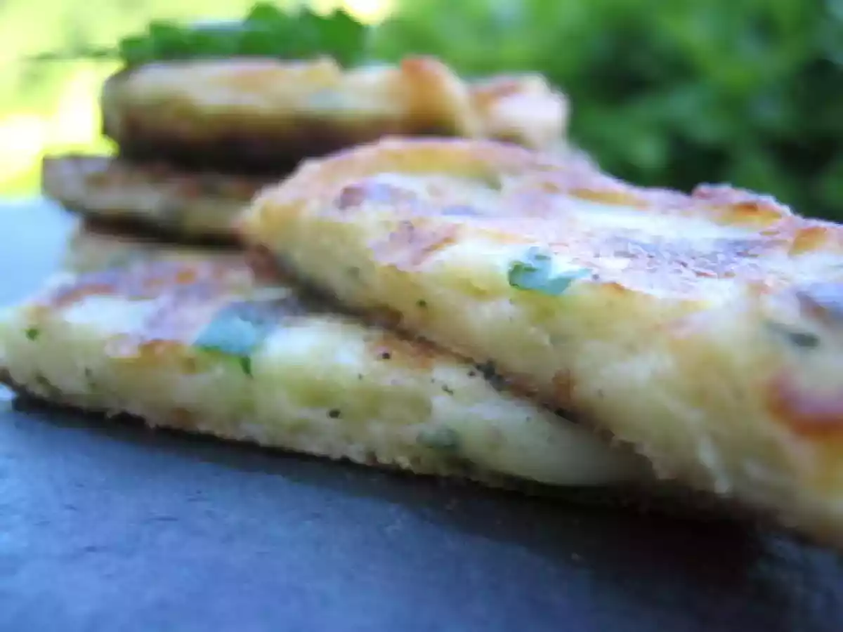 Petits Pancakes de Purée Mousseline ou comment recycler.... - photo 2