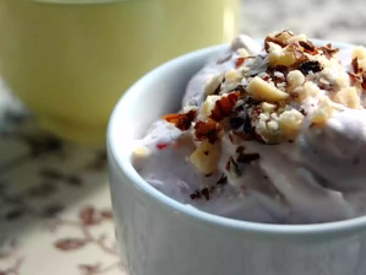 Petits pots de chantilly... à la groseille !