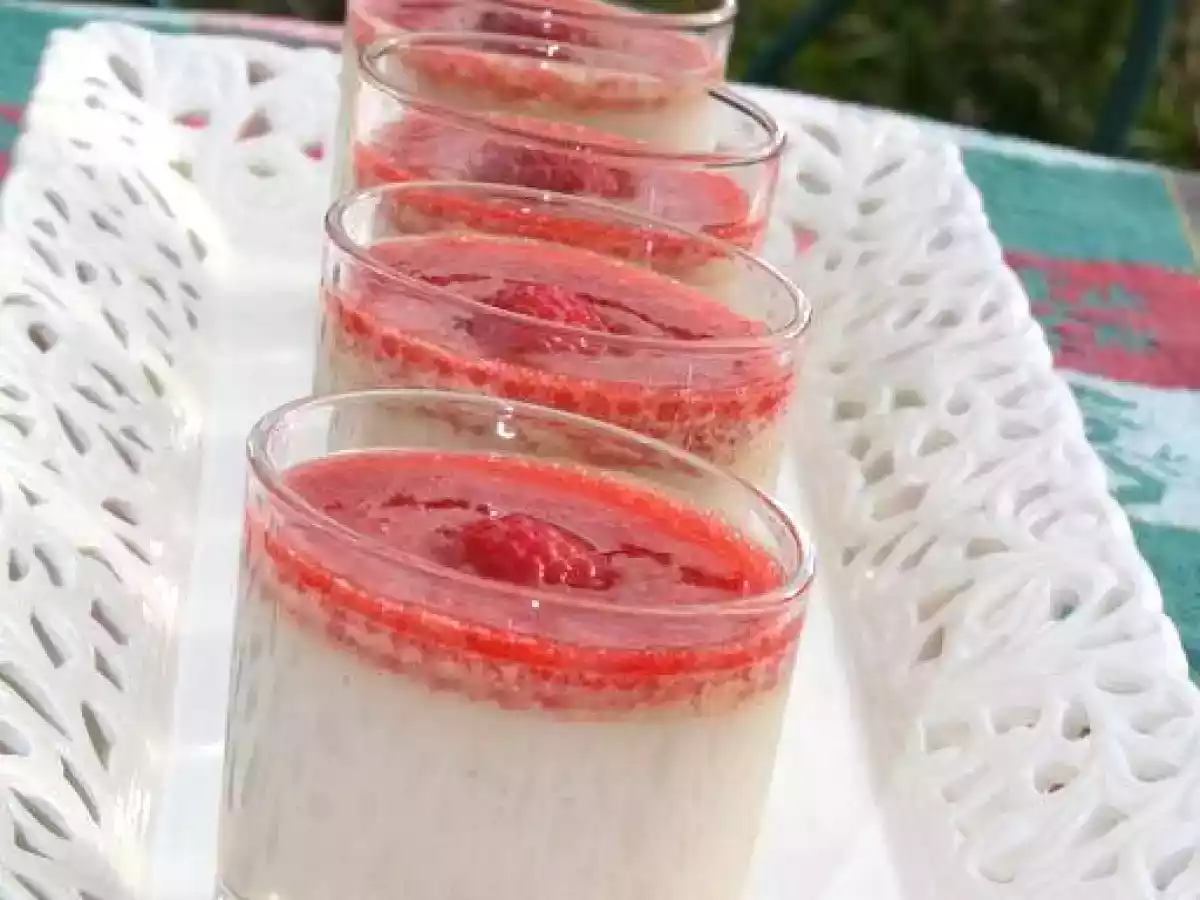 Petits pots de crème à la framboise - photo 3