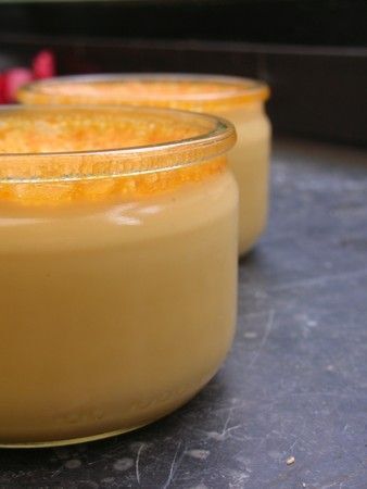 Petits pots de crème au caramel façon la laitière - Recette Ptitchef