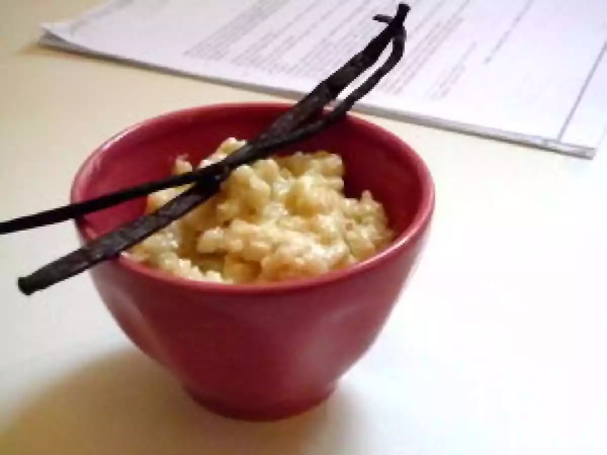 Petits pots de riz au lait