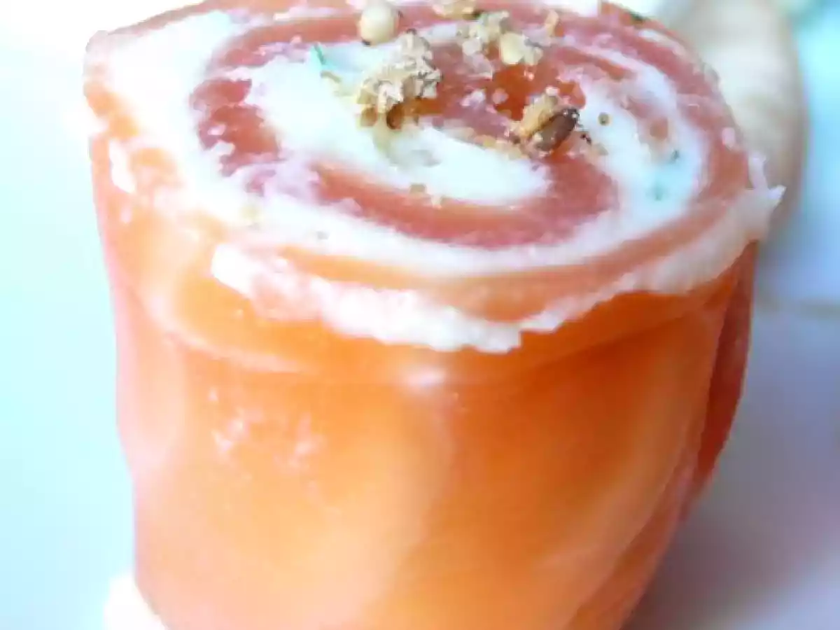 Petits roulés de saumon au wasabi - photo 2