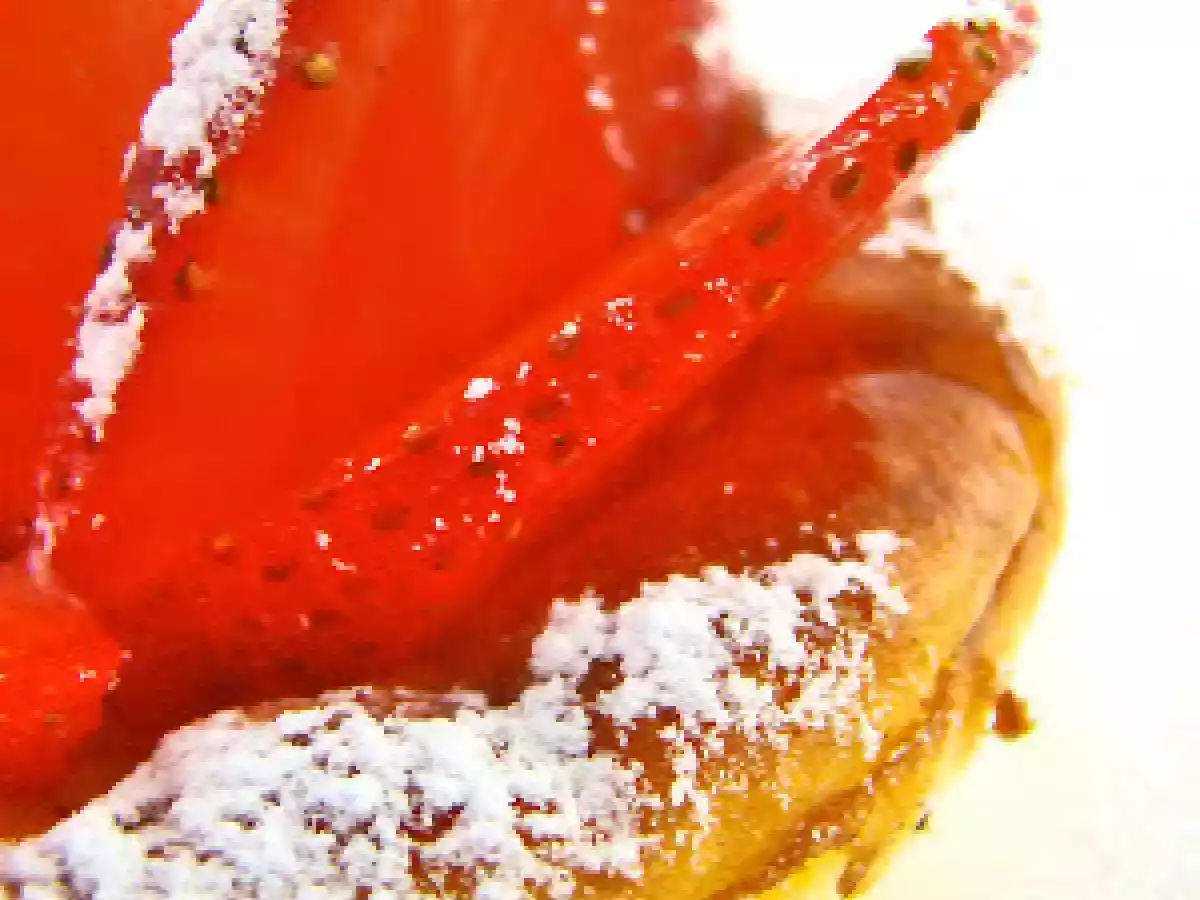 Petits souffles ricotta-mascarpone-citron et quelques fraises - photo 2