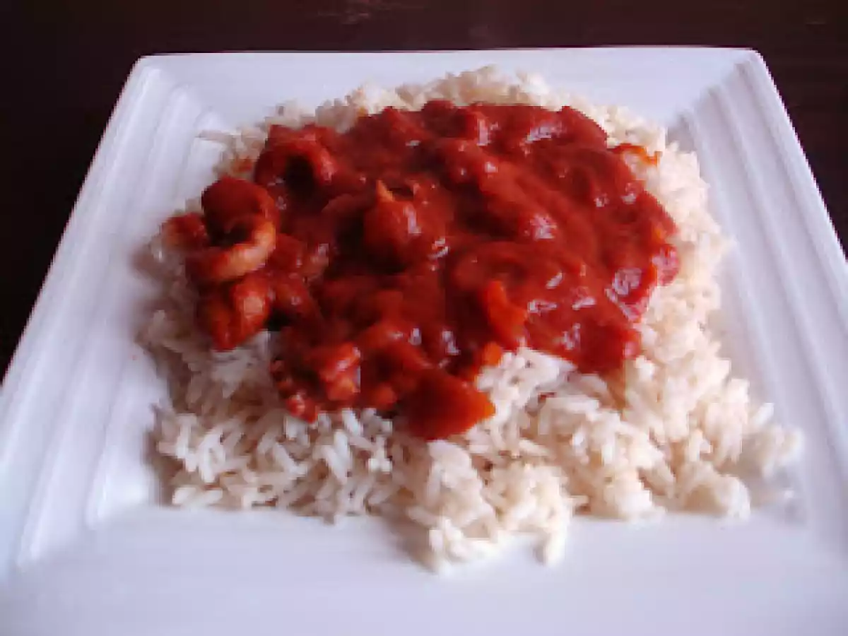 Petits supions en sauce tomate. - photo 2