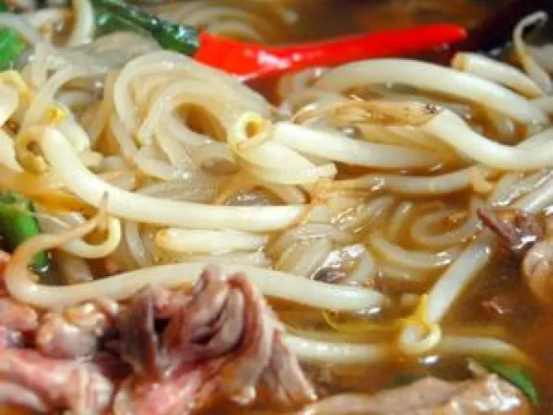Phô au boeuf - soupe vietnamienne
