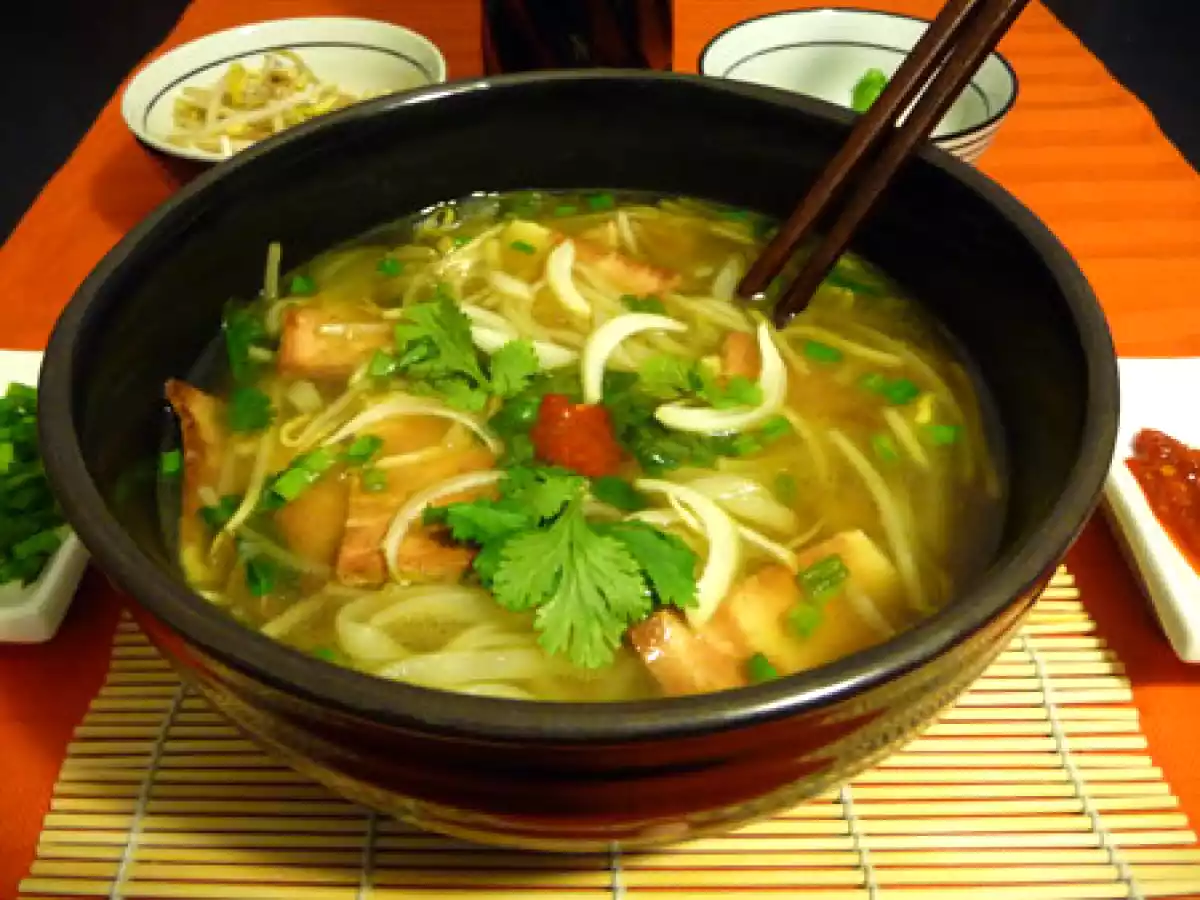 Pho végétarien