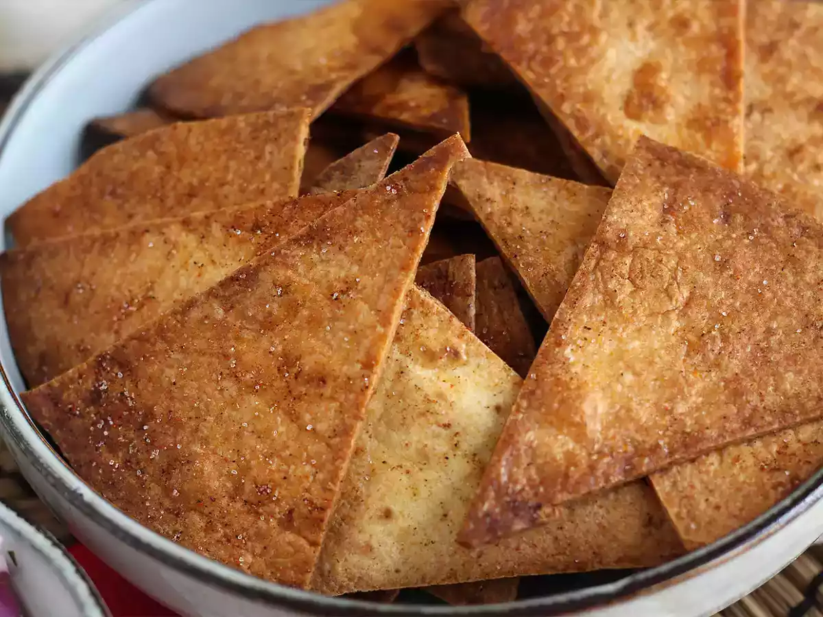 Pico de gallo et ses tortilla chips maison - photo 2