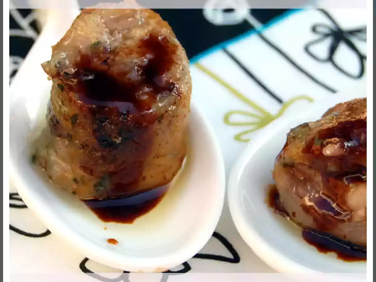 Pieds de porc en rouleaux