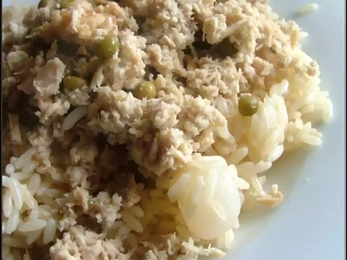Pilaf de riz à la dinde & aux petits pois