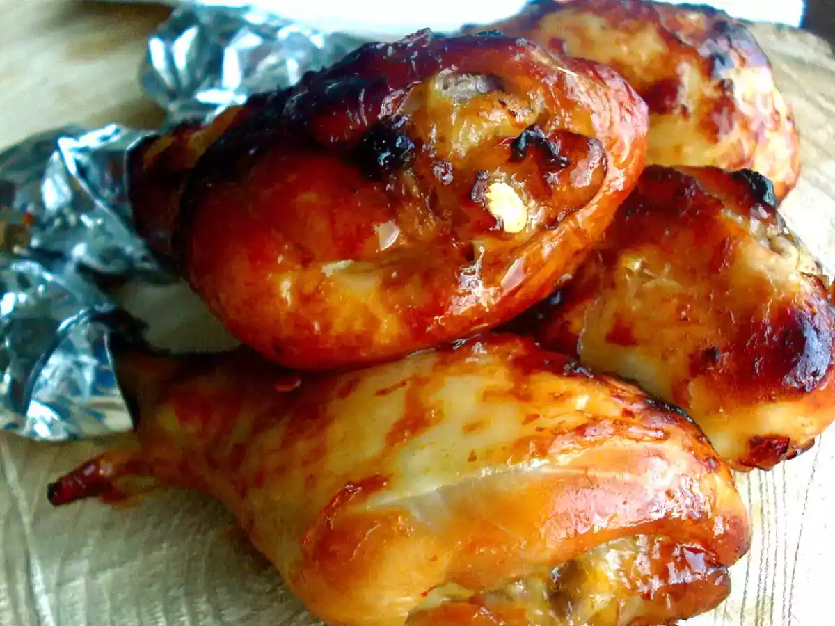 PILONS ASIATIQUE AU SWEET CHILI