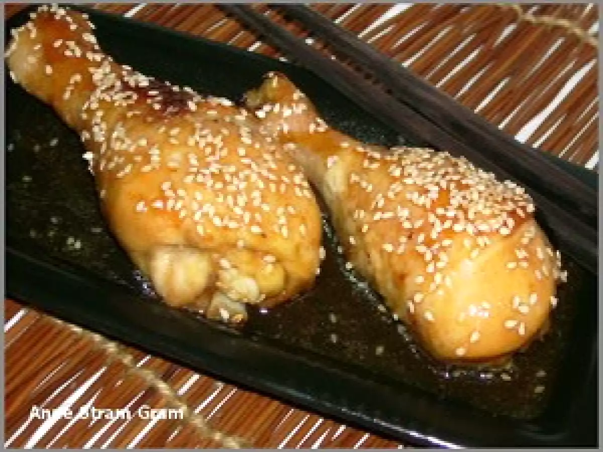 Pilons de poulet à l'indonésienne