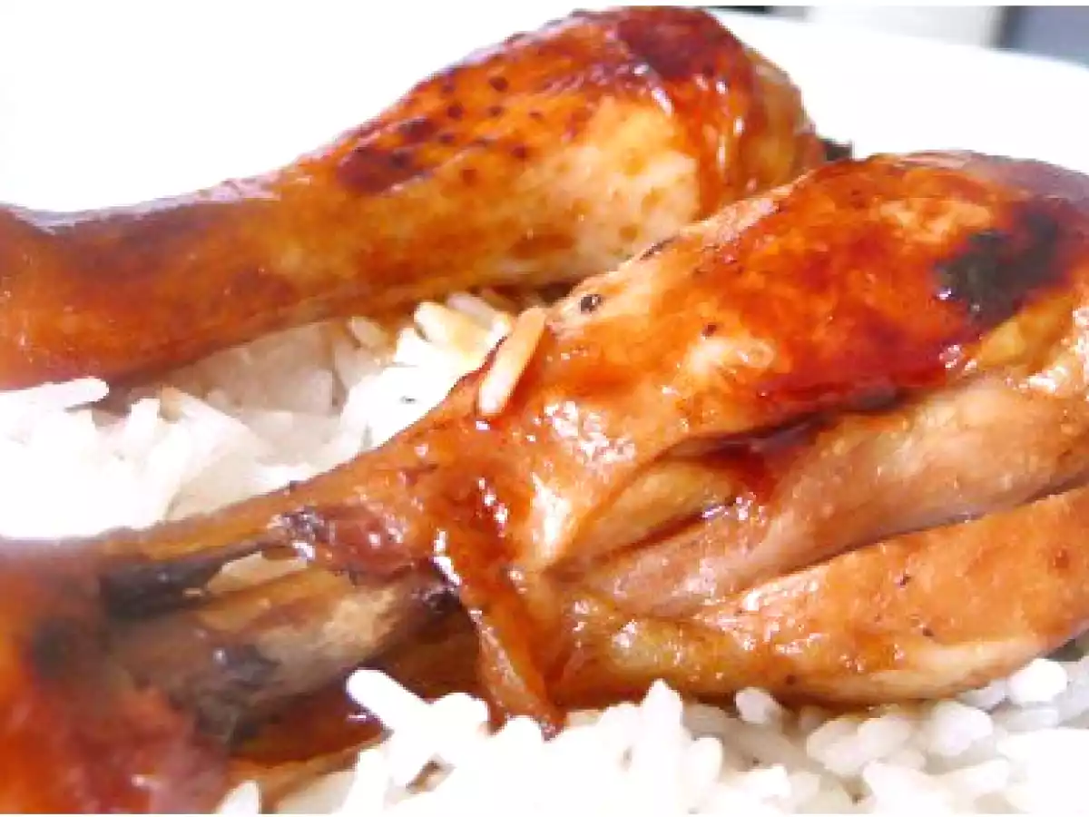 Pilons de poulet laqués à la chinoise