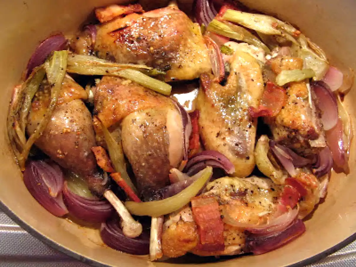 Pintade au fenouil - Fenchel-Perlhuhn - photo 3