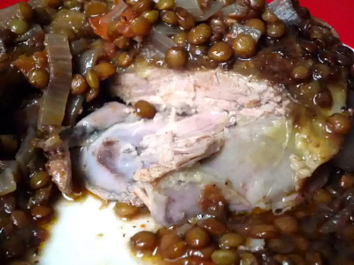 Pintade aux lentilles autrement