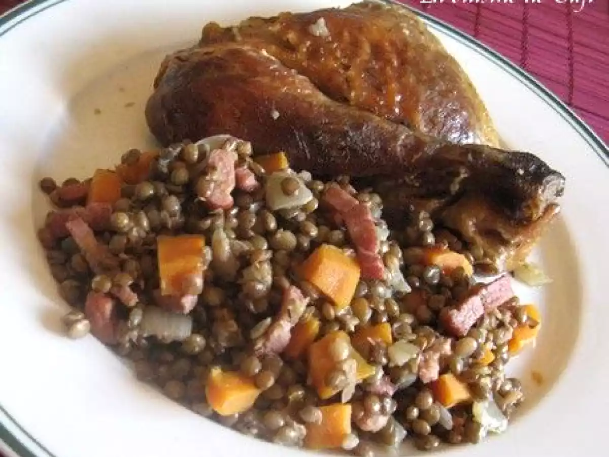 Pintade aux lentilles WW