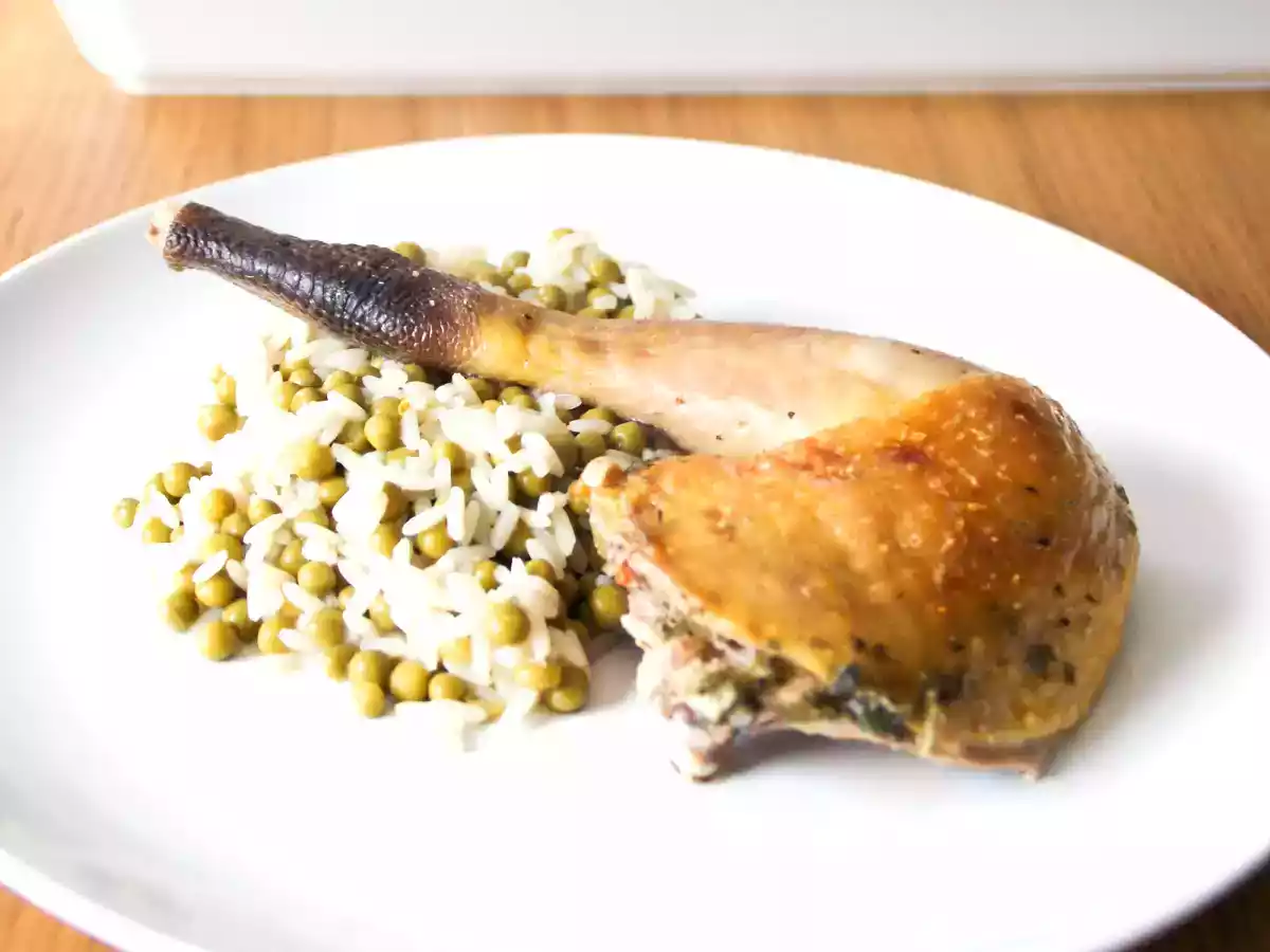 Pintade moelleuse au vin blanc