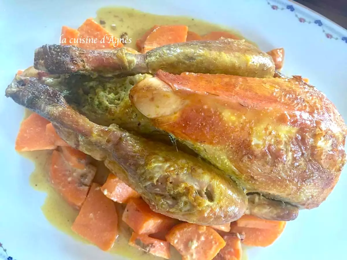 Pintade rôtie aux épices de Noël - photo 2