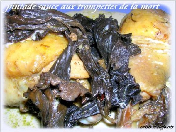 Pintade Sauce Aux Trompettes De La Mort Recette Ptitchef