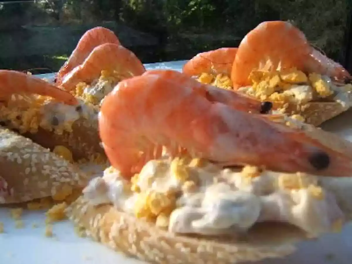 Pintxos salade russe & crevettes - photo 3