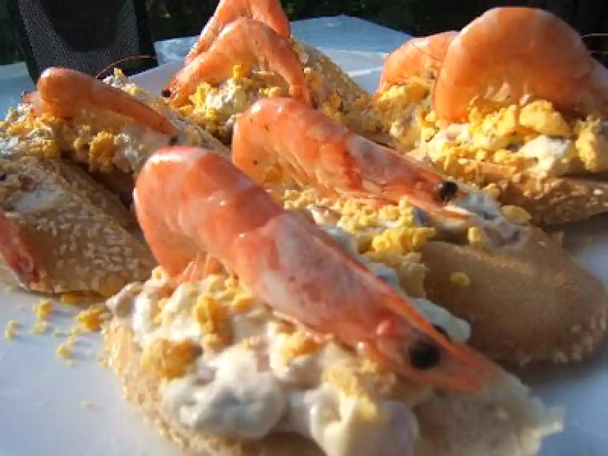 Pintxos salade russe & crevettes - photo 4