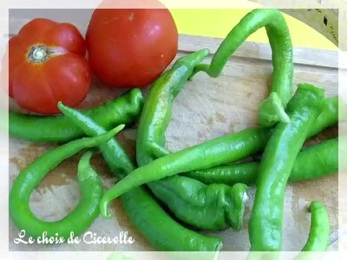 Piperade basquaise sur galette taloa, un régal ! - photo 3