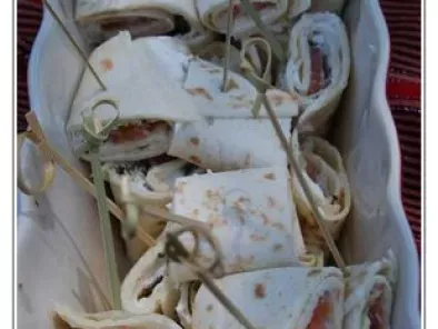 Pique-nique : les wraps ricotta-saumon